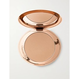 Charlotte Tilbury Original Airbrush Bronzer, Matte Tanner for All Skin Types, 16 g, Bella by Cloud.Sales Cosmetics (1 Pair)
