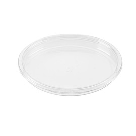 Restaurantware-Thermo Tek 4.6 x 4.6 Inch Plastic Lids, 100 Square Plastic Lids - Durable, Fits 8, 12, 16, 20, And 24-oz deli containers, Clear Plastic Lids, For Cafes And Restaurants