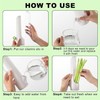 Herb Keeper Preserver,Refrigerator Herb Storage Container Herb Savor Preserver Cilantro