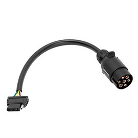 Reese (118710) 7-Way European Style Round Pin to 4-Way Flat Adapter