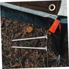 BIUDECO 4 Pack Heavy Duty Tent Stakes Stainless Steel Ground