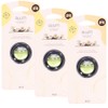 RUUM Car Air Freshener Clips Creamy Vanilla (Pack of 3)