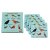 Garden Birds Coasters (set Of 4)