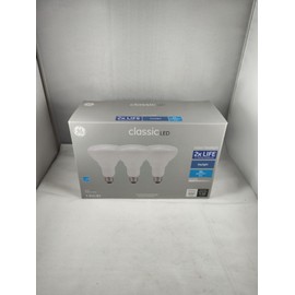 GE Classic LED 65-Watt EQ BR30 Daylight Indoor Floodlight 3 Pack