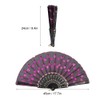 10Pcs Sequined Folding Hand Fan Wedding Party Gift Dance Props