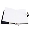 B6 Notebook Combination Lock Black Gold Retro 240 Pages Smoothing