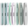 8Pieces Nail File and Buffer, Emery Boards Nail File Set