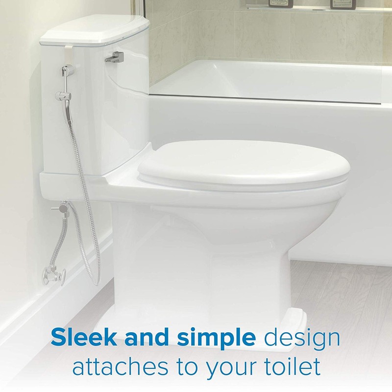 Hand Held Bidet sprayer for Toilet Showerhead Cleaning Kit Bathroom
