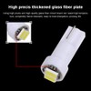 cciyu 10 Pack 2-2835-SMD T5 Instrument Cluster Indicator Led Bulbs