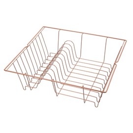 Metaltex 'Lipsia' Dish Drainer, Polytherm Copper, 36 x 33 x 12 cm