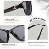 LVIOE Polarised Sunglasses Womens, Classic Fashion Ladies Sunglasses Anti Glare