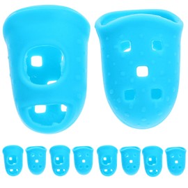 Guitar Accessories Kids Guitars Finger Thumb Picks Guitar Finger Protectors Silicone Finger Guards for Ukulele Electric Guitar Starter Size XS Child Guitar Kids Guitar