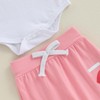 Ynibbim Baby Mother's Day Outfits Newborn Pants Set Animal Short