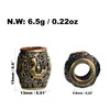 webead Knife Lanyard Beads Paracord Beads Luck Four Beasts, Casted