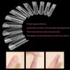 ZEYACHAN 96 Pieces Nail Capsules Nail Extension Set 4 Models