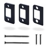 MOSECYOU Stainless Steel Door Shim Plate, Set of 3, Heavy