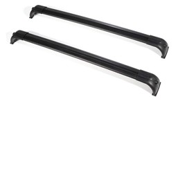 SCITOO Roof Rack Cross Bar 150LBS Compatible with for Land Rover Lr3 2005-2009,for Land Rover Lr4 2010-2016 2 Roof Cross Bars Black
