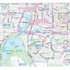 Metro Denver CO Detailed Region Wall Map w/Zip Codes *Laminated*
