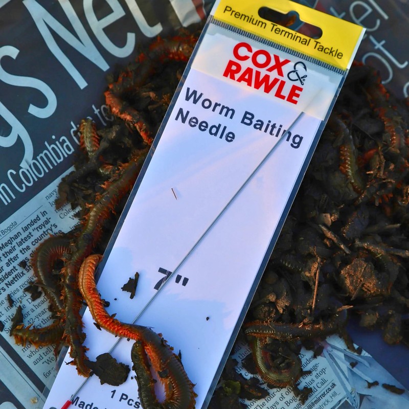 Cox & Rawle Sea Fishing Stainless Steel Worm Baiting Needle