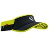 COMPRESSPORT Ultralight Flash Viewer Unisex Adult Sports Visor, Black/Fluo Yellow