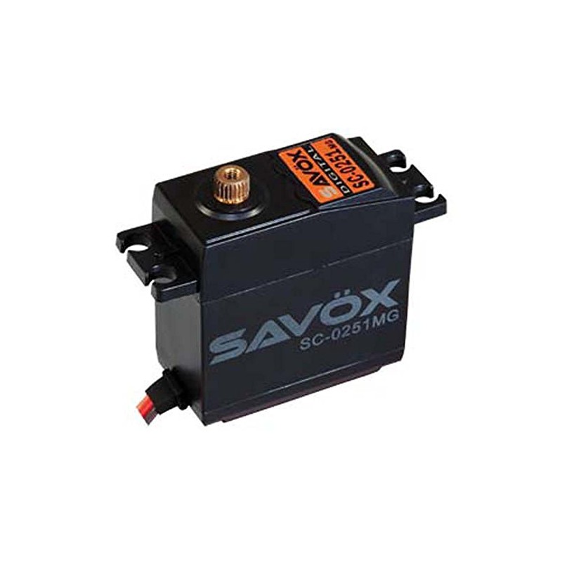 Savox SC-0251 High Torque Metal Gear Larger than Standard Digital