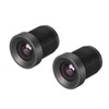sourcing map 2 Pcs CCTV Camera Lens 3.6mm Focal Length