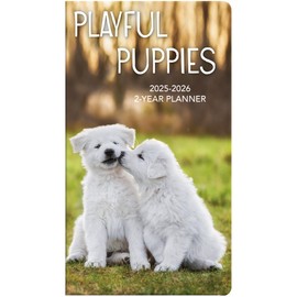 Turner Photographic Playful Puppies 2025 Photo 2-Year Pocket Planner - Pf (25998961008)