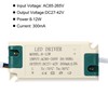 PATIKIL 8-12W 300mA LED Driver, AC 85-265V Output 27-42V DC