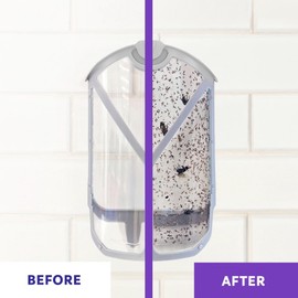 Zevo Flying Insect Trap, Fly Trap Captures Houseflies, Fruit Flies, and Gnats (2 Device & 6 Cartridge)