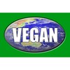 CafePress Vegan Oval Sticker Oval Car Bumper Sticker