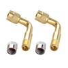 YIKAOMAI Valve Extension Copper Valve Adapter Angle Valve Extension Car