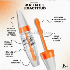 Rimel Serum Para Pestaña Exactitud Diamond Beauty 12 Piezas                                                                                           
