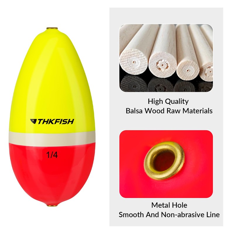 THKFISH Slip Bobber Kit, 35PCS Freshwater Fishing Tackle Kit Slip