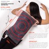 Calming Heat Massaging Weighted Heating Pad by Sharper Image- Weighted