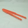 Tanabe Hardware Snack Tongs, Orange 1597