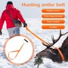 GHYTRIGEN 4 Pcs Deer Hunting Accessories,1700lbs Loadbearing Deer Drag Rope