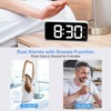 LATEC Digital Alarm Clock, LED Digital Alarm Clock with 2