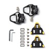 ANSJS Road Bike Pedals, Lightweight Clipless Bike Pedals with Cleat