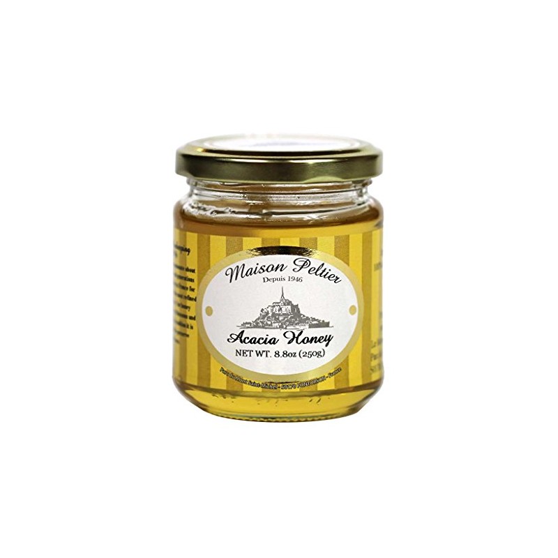 Maison Peltier, 100% Unpasteurized French Raw Acacia Honey, 250g (8.8oz)