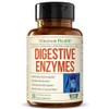 Enzimas digestivas con probióticos. Suplemento multienzimático natural avanzado para una
