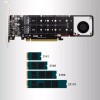 Unbranded PCIE 4.0 x16 To M.2 M-Key NVME SSD Expansion