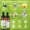2 Pack Soursop Graviola Liquid Drops - 100% Pure Organic
