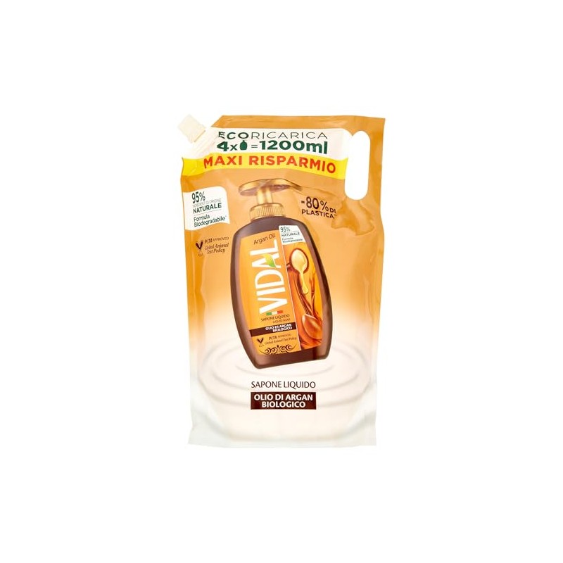 Vidal Shampoo and Conditioner for Adults Plain