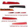 ADIIL Red Rear Bumper LED Bar Reflector Tail Brake Signal