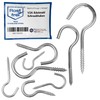 NietFullThings Screw Hooks Stainless Steel Ceiling Hook with Screw V2A