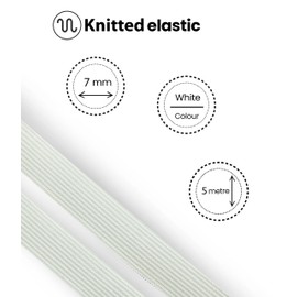 Shelver Elastic for Sewing in Widths 7, 10, 15, 20, 25, 40, 50 mm