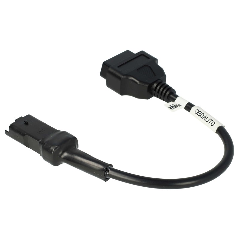 vhbw OBD2 Adapter 4 Pin to OBD2 16 Pin Compatible