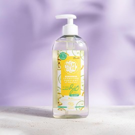 Pulpe de Vie - Cleansing Shampoo Organic Sorbet Frosted XL 400 ml - Anti-Waste Lemon - Natural and Respectful Ingredients - Cleans and Cleans Oily Hair