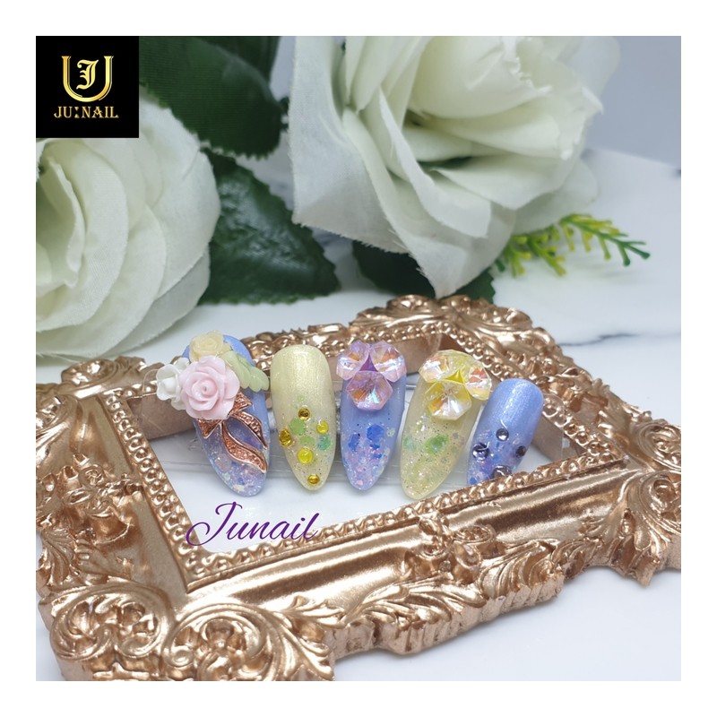 Congratulations♥ Handmade nail tips - Long Almond / 축하해♥ 수제네일팁