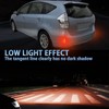 PGTOPONE Upgrade LED Rear Bumper Reflectors Light Fog Brake Tail